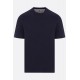 Tricou BRUNELLO CUCINELLI, Simple, Cotton, Navy Blue - M0B131308C6134