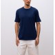 Tricou BRUNELLO CUCINELLI,Classic Design, Navy Blue - M0B137427CCV61