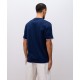 Tricou BRUNELLO CUCINELLI,Classic Design, Navy Blue - M0B137427CCV61