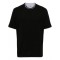 Tricou BRUNELLO CUCINELLI, Design Stratificat, Black