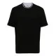 Tricou BRUNELLO CUCINELLI, Design Stratificat, Black - M0B137427CGB88 Tricou BRUNELLO CUCINELLI, Design Stratificat, Black - M0B137427CGB88