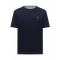 Tricou BRUNELLO CUCINELLI, Blue T-shirt with embroidered emblem