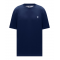 Tricou BRUNELLO CUCINELLI, Classic Design, Dark Blue