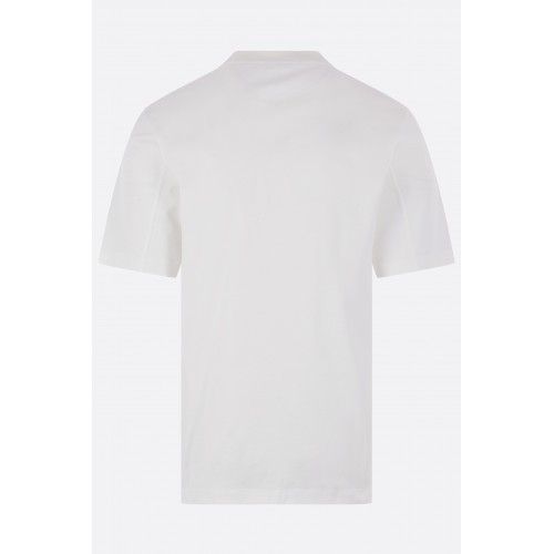 Tricou BRUNELLO CUCINELLI, Logo Print, White