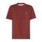 Tricou BRUNELLO CUCINELLI, White Logo Print, Deep Red