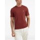 Tricou BRUNELLO CUCINELLI, White Logo Print, Deep Red - M0B138440CRW71