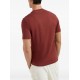 Tricou BRUNELLO CUCINELLI, White Logo Print, Deep Red - M0B138440CRW71