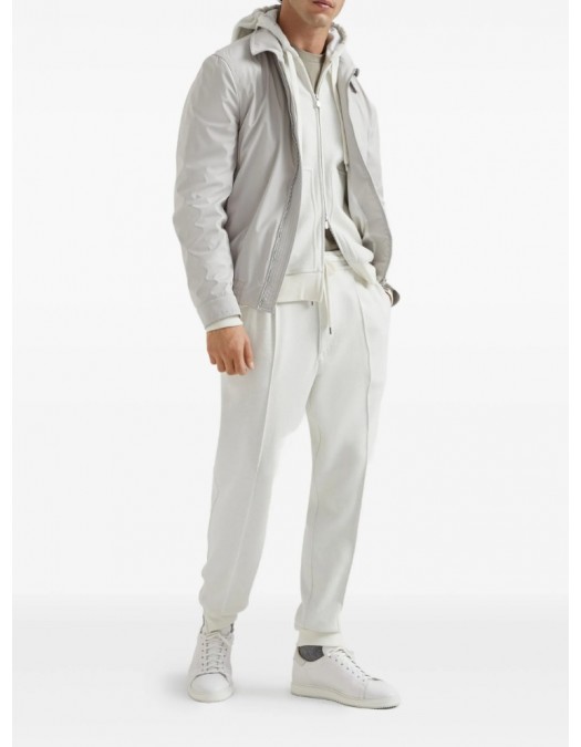 Tricou BRUNELLO CUCINELLI, Logo Embroidered, Simple, Kaki - M0B138440CTK16