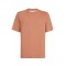 Tricou BRUNELLO CUCINELLI, Logo Embroidered, Simple, Peach