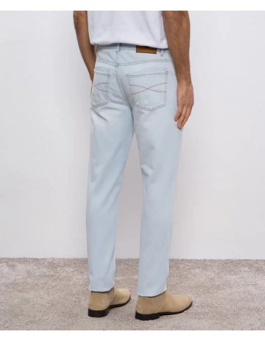 BLUGI BRUNELLO CUCINELLI, Classic Design, Cotton, Light Blue - M0Z37D3210C14601 BLUGI BRUNELLO CUCINELLI, Classic Design, Cotton, Light Blue - M0Z37D3210C14601