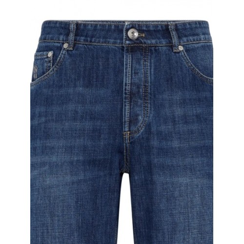 Jeans BRUNELLO CUCINELLI, mid-rise tapered jeans