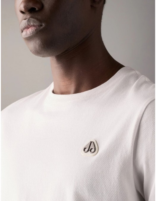 Tricou Moose Knuckles, CRESCENT TEE - Short-sleeved ,Regular - M15MT777160