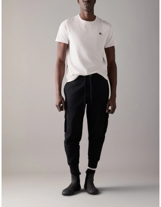 Tricou Moose Knuckles, CRESCENT TEE - Short-sleeved ,Regular - M15MT777160