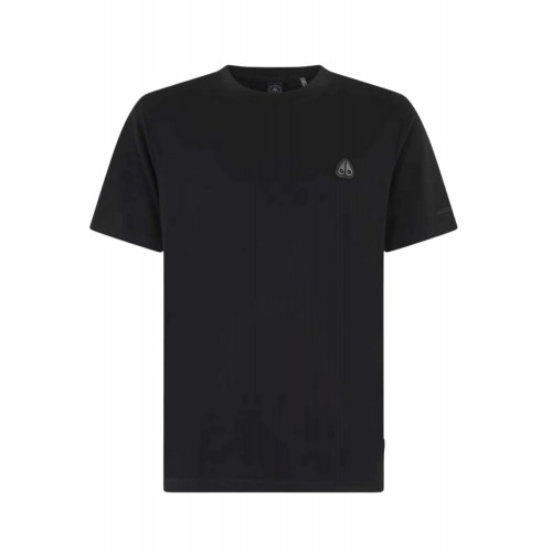 Tricou Moose Knuckles, CRESCENT TEE, Short-sleeved, Regular, Negru Tricou Moose Knuckles, CRESCENT TEE, Short-sleeved, Regular, Negru