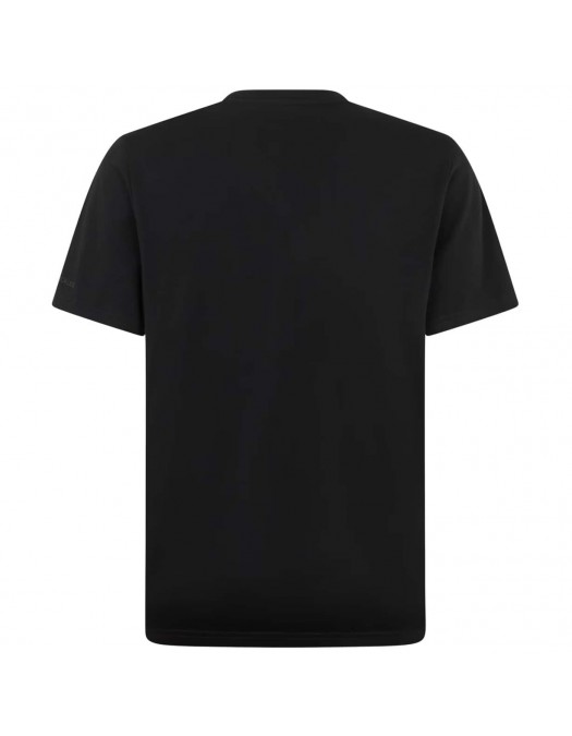 Tricou Moose Knuckles, CRESCENT TEE, Short-sleeved, Regular, Negru - M15MT777292