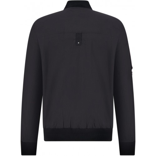 Jacheta MOOSE KNUCKLES, black Moose Knuckles Courville Bomber Crinkle