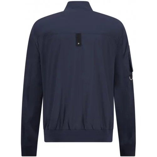 Jacheta MOOSE KNUCKLES, Blue Moose Knuckles Courville Bomber Crinkle