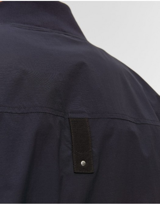 Jacheta MOOSE KNUCKLES, Blue Moose Knuckles Courville Bomber Crinkle - M16MB003833