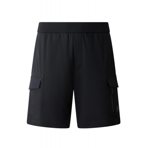 Bermude MOOSE KNUCKLES, DALON CARGO SHORTS,Black