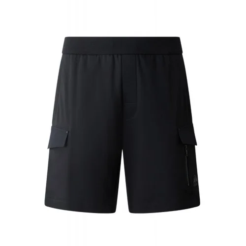 Bermude MOOSE KNUCKLES, DALON CARGO SHORTS,Black