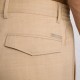 PANTALONI STEFANO RICCI , Logo Insert, Wool, Light Beige - M1T5100150WEA02S1001