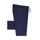 PANTALONI STEFANO RICCI , Logo Insert, Flap Pockets, Wool, Navy Blue - M1T5100150WEA02S5011