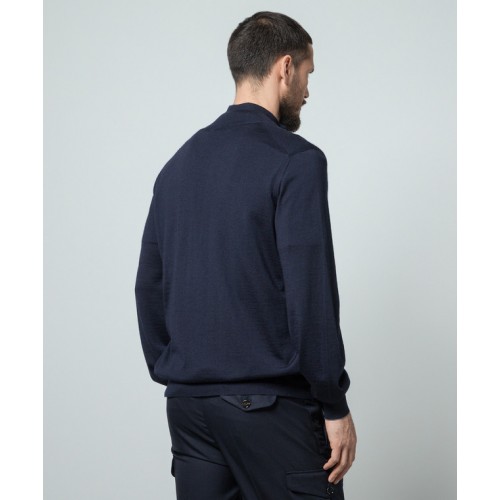 Pulover BRUNELLO CUCINELLI,Blue wool and cashmere cardigan Pulover BRUNELLO CUCINELLI,Blue wool and cashmere cardigan