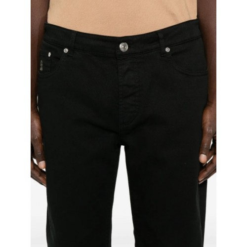Jeans BRUNELLO CUCINELLI, logo-embroidered jeans