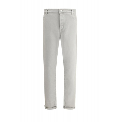 Jeans BRUNELLO CUCINELLI, appliqué straight-leg trousers