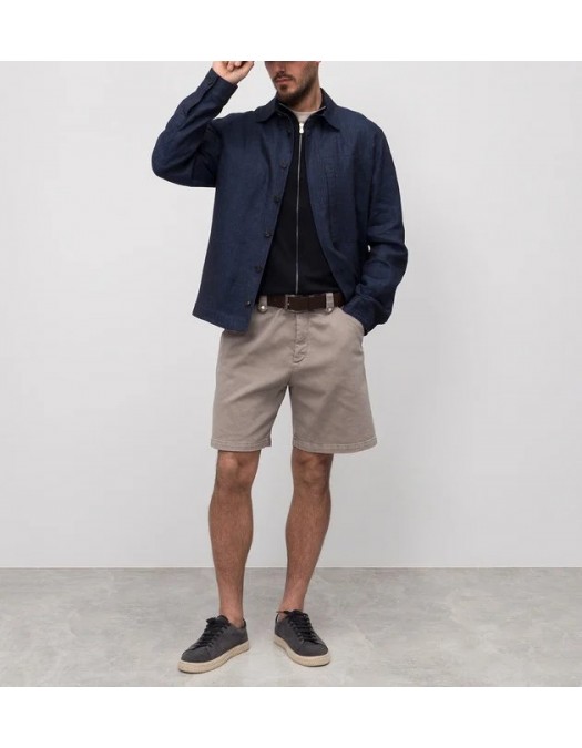 Pantaloni BRUNELLO CUCINELLI, Short Pants, Cotton, Grey - M277PU0055C7015 Pantaloni BRUNELLO CUCINELLI, Short Pants, Cotton, Grey - M277PU0055C7015
