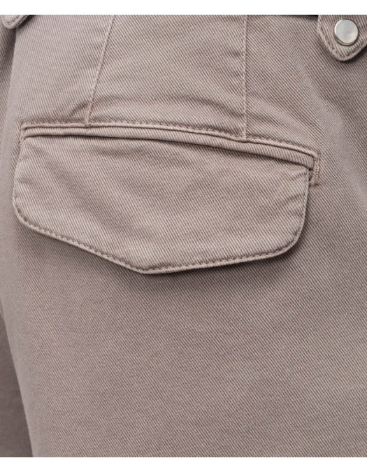 Pantaloni BRUNELLO CUCINELLI, Short Pants, Cotton, Grey - M277PU0055C7015 Pantaloni BRUNELLO CUCINELLI, Short Pants, Cotton, Grey - M277PU0055C7015