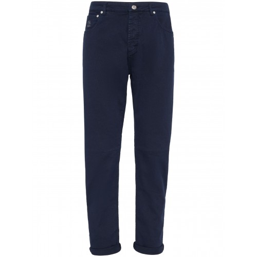 Pantaloni BRUNELLO CUCINELLI, Croiala dreapta, Model clasic Pantaloni BRUNELLO CUCINELLI, Croiala dreapta, Model clasic