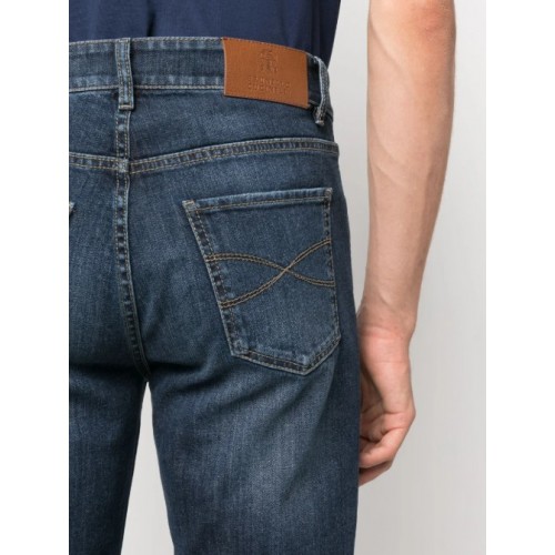 Jeans BRUNELLO CUCINELLI, mid-rise cotton jeans