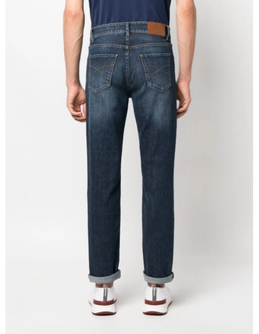 Jeans BRUNELLO CUCINELLI, mid-rise cotton jeans - M283PD3210C1468