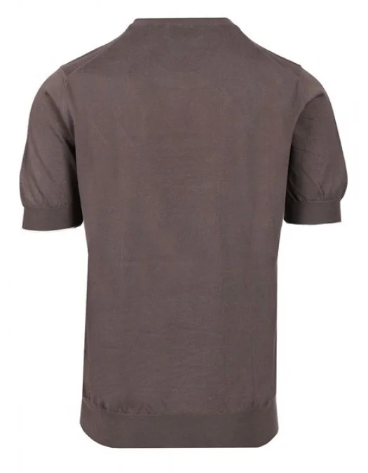 Tricou BRUNELLO CUCINELLI, Lightweight Cotton, Grey - M29805200CQU21