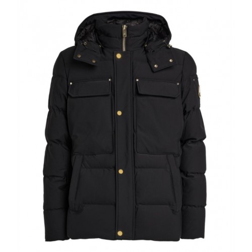 Geaca Moose Knuckles, Black Down Skillman Jacket Geaca Moose Knuckles, Black Down Skillman Jacket