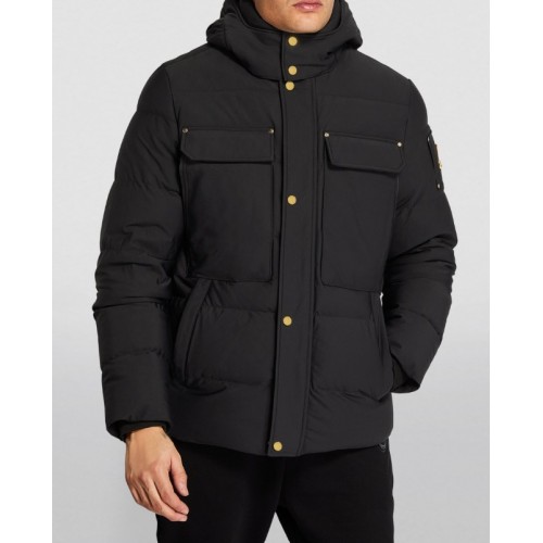 Geaca Moose Knuckles, Black Down Skillman Jacket Geaca Moose Knuckles, Black Down Skillman Jacket