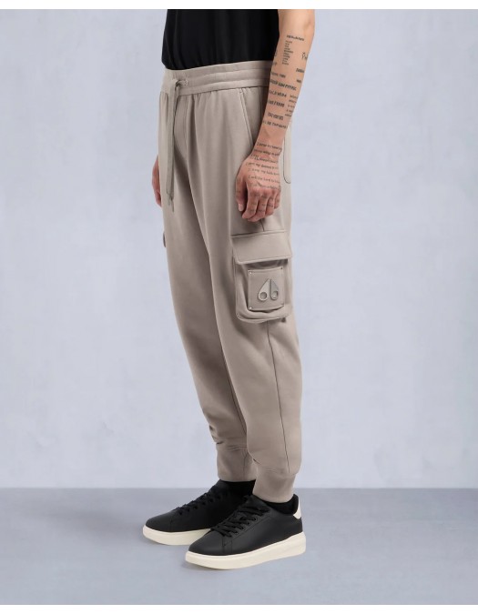 Pantaloni Moose Knuckles, Hartsfield Cargo, Grey - M33MR7771456