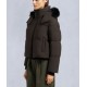 GEACA MOOSE KNUCKLES, NYLUXE MISTI PUFFER, Brown - M35LJ137S1744