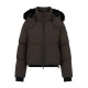 GEACA MOOSE KNUCKLES, NYLUXE MISTI PUFFER, Brown - M35LJ137S1744