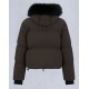 GEACA MOOSE KNUCKLES, NYLUXE MISTI PUFFER, Brown - M35LJ137S1744