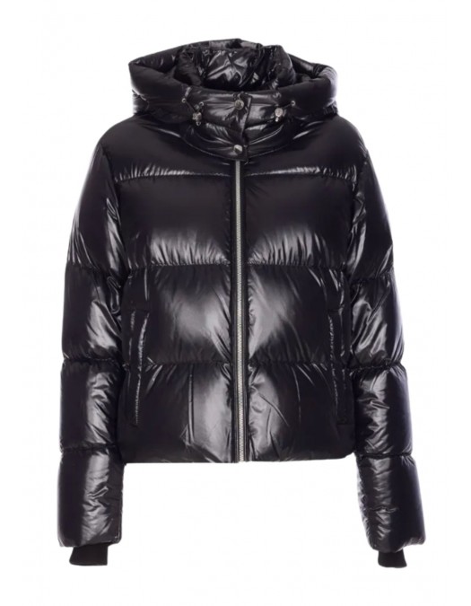 Geaca MOOSE KNUCKLES, MOONSTONE PUFFER JACKET, All Black - M35LJ148292