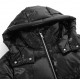 Geaca MOOSE KNUCKLES, MOONSTONE PUFFER JACKET, All Black - M35LJ148292