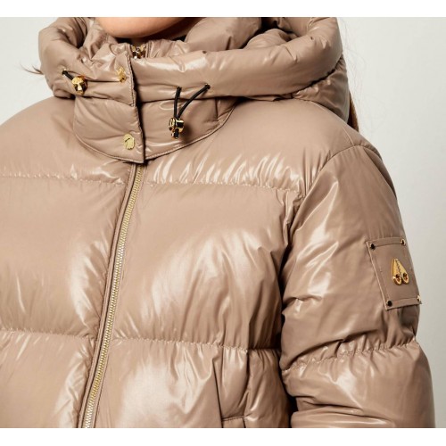 Geaca MOOSE KNUCKLES, MOONSTONE PUFFER JACKET, Champagne