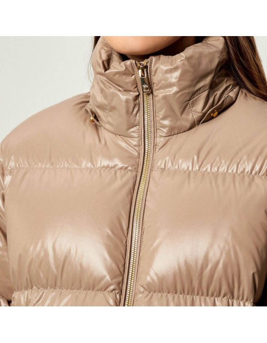 Geaca MOOSE KNUCKLES, MOONSTONE PUFFER JACKET, Champagne - M35LJ148G1491