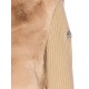 Jacheta MOOSE KNUCKLES, HIGH-NECK DUA BUNNY SWEATER, Champagne - M35LK6901491