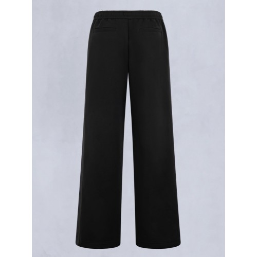 Pantaloni Moose Knuckles, MIX MEDIA WIDE LEG PANT, Black Pantaloni Moose Knuckles, MIX MEDIA WIDE LEG PANT, Black