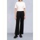 Pantaloni Moose Knuckles, MIX MEDIA WIDE LEG PANT, Black - M35LR756292