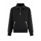 Jacheta Moose Knuckles, MIX MEDIA QUARTER ZIP SWEATER, Black