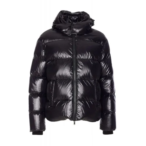 Geaca Moose Knuckles, KING PUFFER DOWN JACKET, Negru